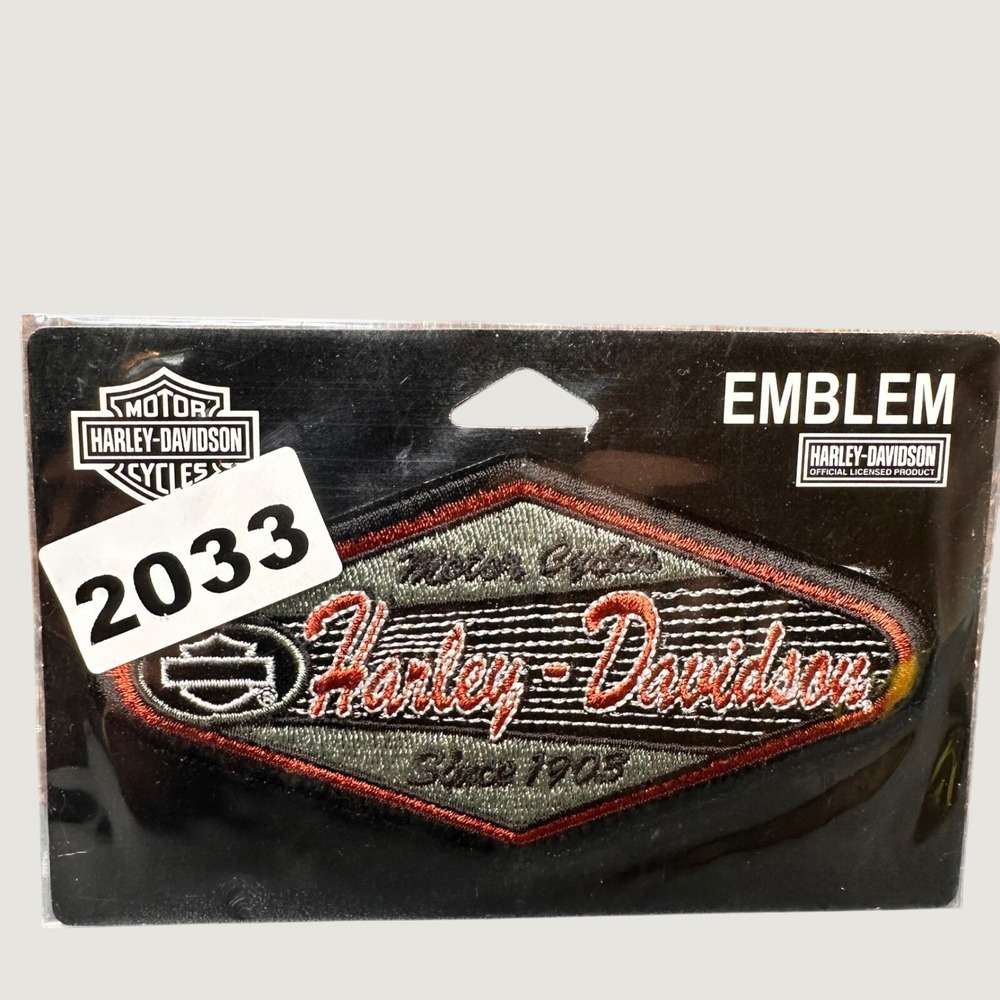 NEW 2007 Harley Davidson 5" Motorcycle 1903 Sew On Embroidered Patch Emblem RARE